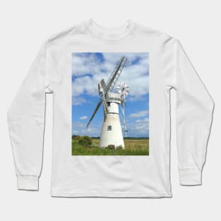 Thurne Mill, Norfolk Long Sleeve T-Shirt